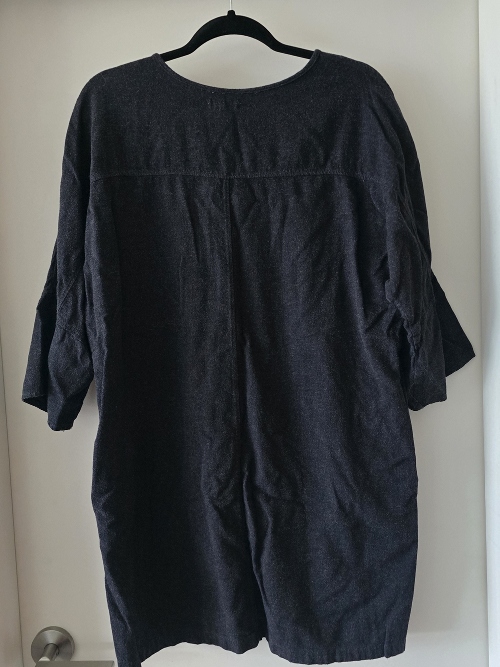 Oversized Grey Tunic Dress